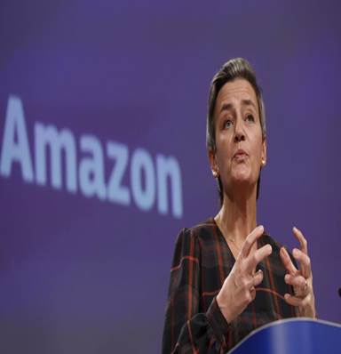 Bruselas acusa a Amazon de competencia desleal